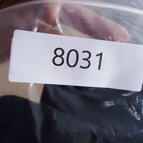 AQUA Womens Sweater Small Black Pullover Crew Cut Out Fitted Rayon Knit - Picture 7 of 7